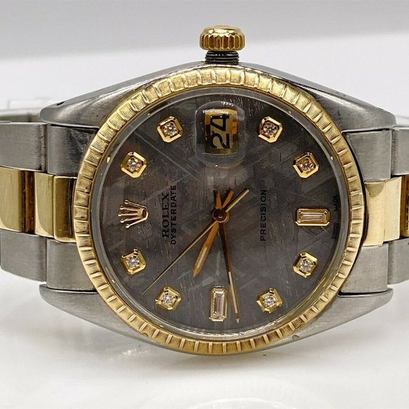 ROLEX MEN'S 34MM 14KT GREAT CONDITION!!! - Picture 2 of 7